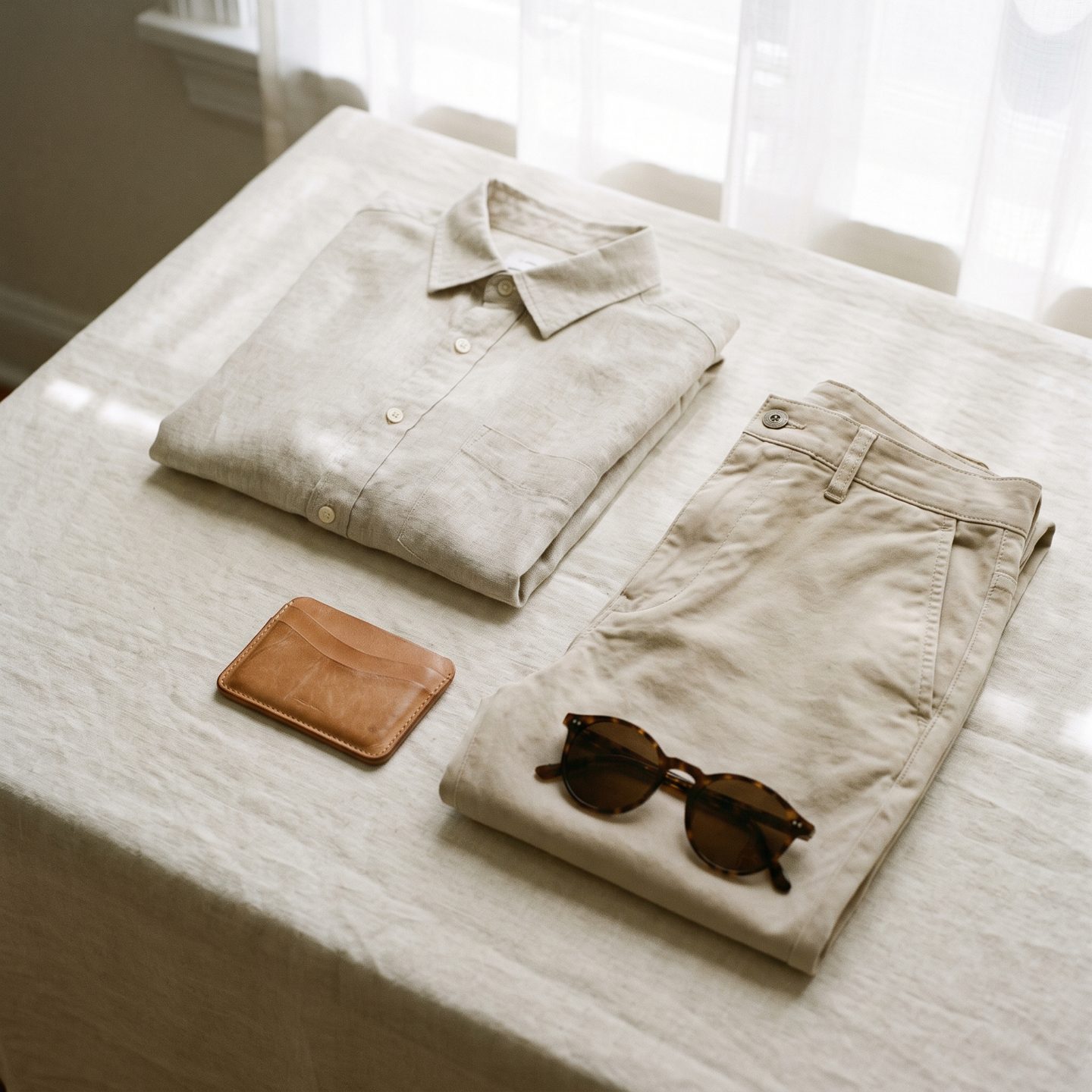 Produktová fotografia — flatlay